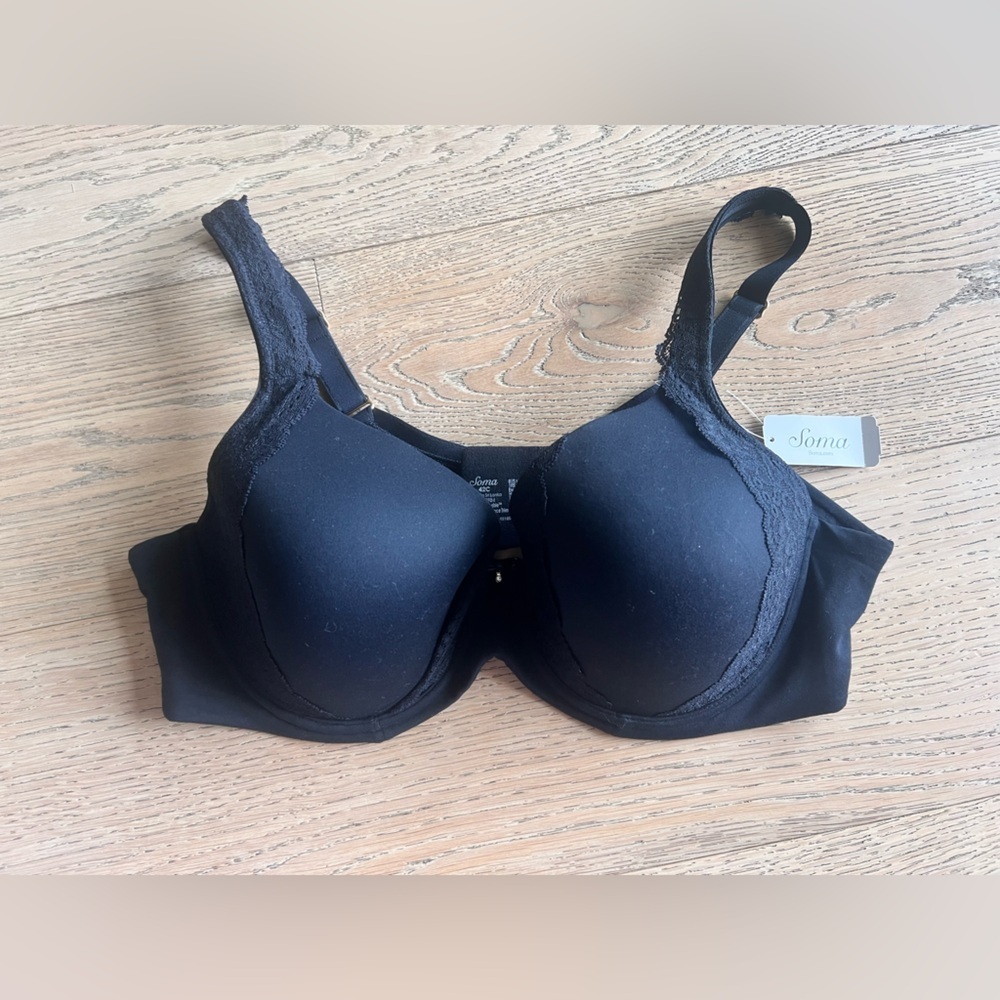 NWT: Soma Full Coverage Lace Trim Bra size 42C - Picture 1 of 7